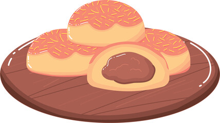 Nastar or Indonesian pineapple cookies