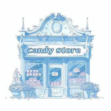 Candy Shop Blue