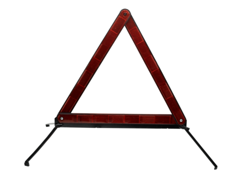 Highway Safety Triangle (clipping path)