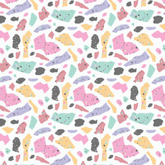 Terrazzo Marble Modern Trendy Seamless Pattern