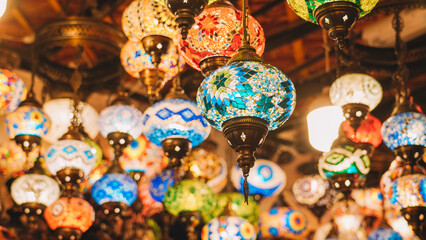 Mosaic Arabic Light backdrop