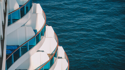 Ocean Waves From The ship	
