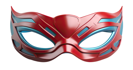 Superhero mask, cut out
