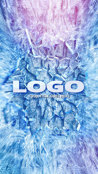 Breaking Ice Logo Opener Vertical Stories Posters for Social Media