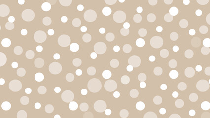 Beige seamless polka pattern