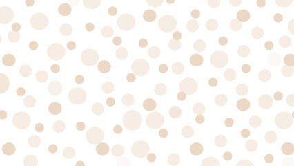 seamless pattern with beige dots