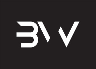  bw linked circle lowercase monogram logo black