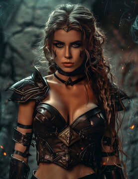 RPG DND fantasy character for Dungeons and Dragons, Roleplay, Avatar, Female, Hero, Adventurer, Valkyrie, Goddess