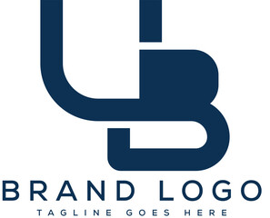 Letter UB logo design vector template design for brand
