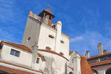Fototapeta na wymiar Bran Castle in Brasov, Romania