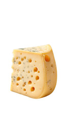 Cheese isolated on transparent background