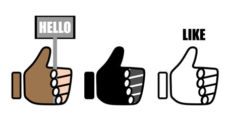 Palm, Hand icon vector, filled flat sign, solid pictogram isolated on white, logo illustration