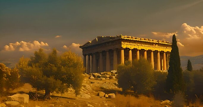 greek roman temple architecture 