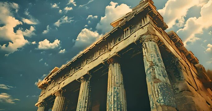 old greek acropolis
