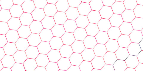  abstract 3d colourful background hexagon block pattern in 3d rendering