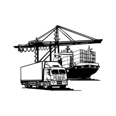 Hand Drawn Vehicle or Transportation icon on chalkboard
