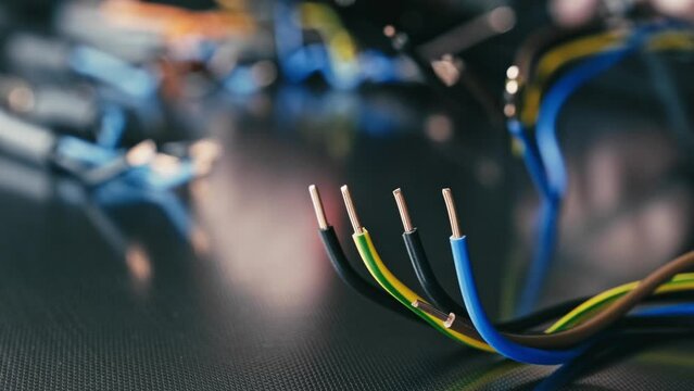 Electrical installation material, copper cable wire