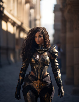RPG DND fantasy character for Dungeons and Dragons, Roleplay, Avatar, Female, Hero, Adventurer, Valkyrie, Goddess