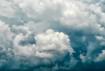 Obraz premium stormy sky pattern with clouds