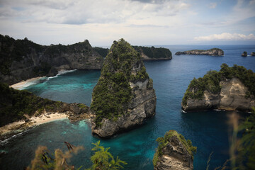 Diamond Beach in Nusa Penida view from other side