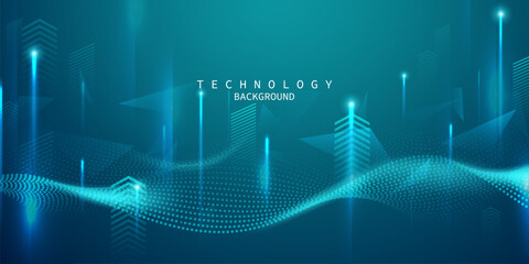 abstract technology background modern vector illustration
