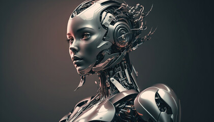 artificial intelligence futuristic robot