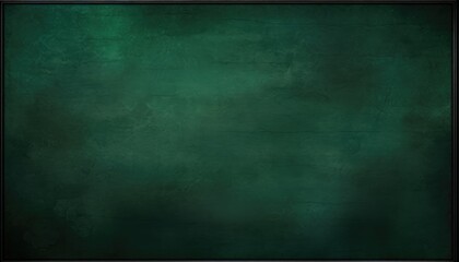 green background with black shadow border and old vintage grunge texture design - obrazy, fototapety, plakaty