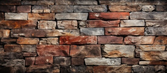 Background of brick wall texture. Abstract background of brick wall texture. - obrazy, fototapety, plakaty