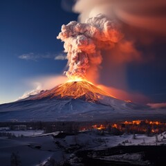 lava flows and strombolian explosions from Southeast Crater