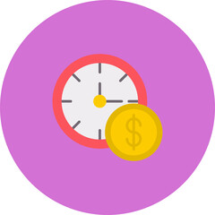 Time Is Money Icon