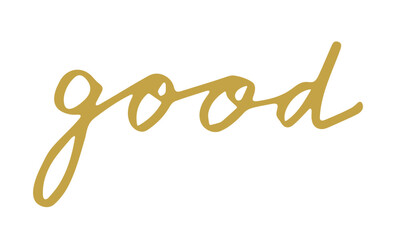 グッド　good　文字　筆記体　英語