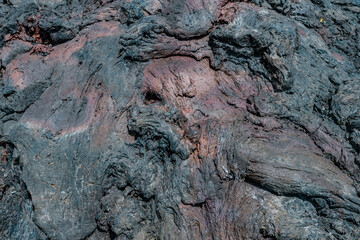 Luamanu and July 1974 Flow. Hawaiʻi Volcanoes National Park. Devils Throat. Chain of Craters Rd. 