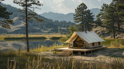 Adventure thrives near natural wonders, enhanced by seasonal wildlife and flora, making camping an evergreen experience.