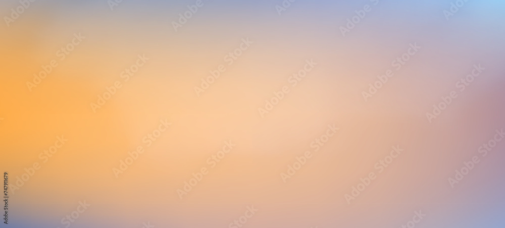 Poster modern colorful gradient background with clouds