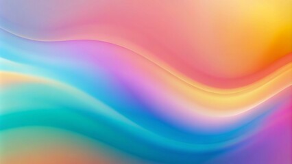Obraz premium Color Wavy Gradient Pastel Palettes Beach Color Gradient Background. Abstract Backdrop for Banner, Poster, Card, Wallpaper, Website Header Design.