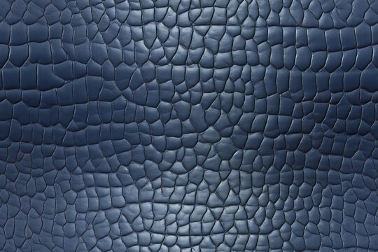 Repeat pattern navy blue leather texture background. leather pattern seamless repeat and fully tileable.