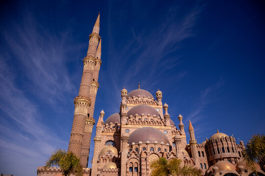 beautifull of al sahaba mosque in sharm el sheikh