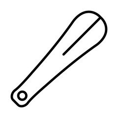 Shoe Horns line icon