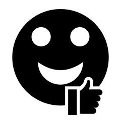 Thumbs Up glyph icon