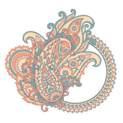 Paisley. Ethnic ornament. Vector illustration isolated - 747921868