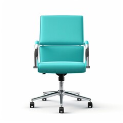 Office chair turquoise