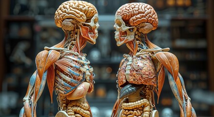 Medical education chart of biology for human body Human Anatomy