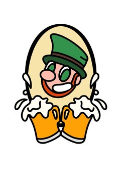 Saint-Patrick ornement bi&egrave;re 