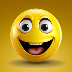 Fototapeta premium happy smiley face