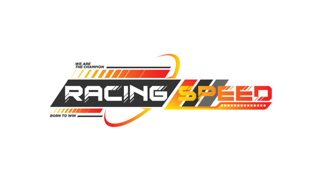 Shift into high gear with the mesmerizing car racing speed trendy logo, offering a fusion of modern design and automotive excitement for T-shirts, apparel, and stickers.




