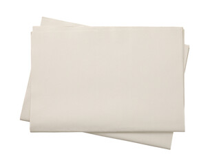 Blank Daily Newspaper isolated, Daily Newspaper mock-up concept, PNG transparency