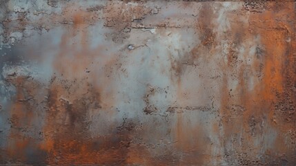 A close-up shot of a rusted metal surface. Suitable for backgrounds or industrial concepts