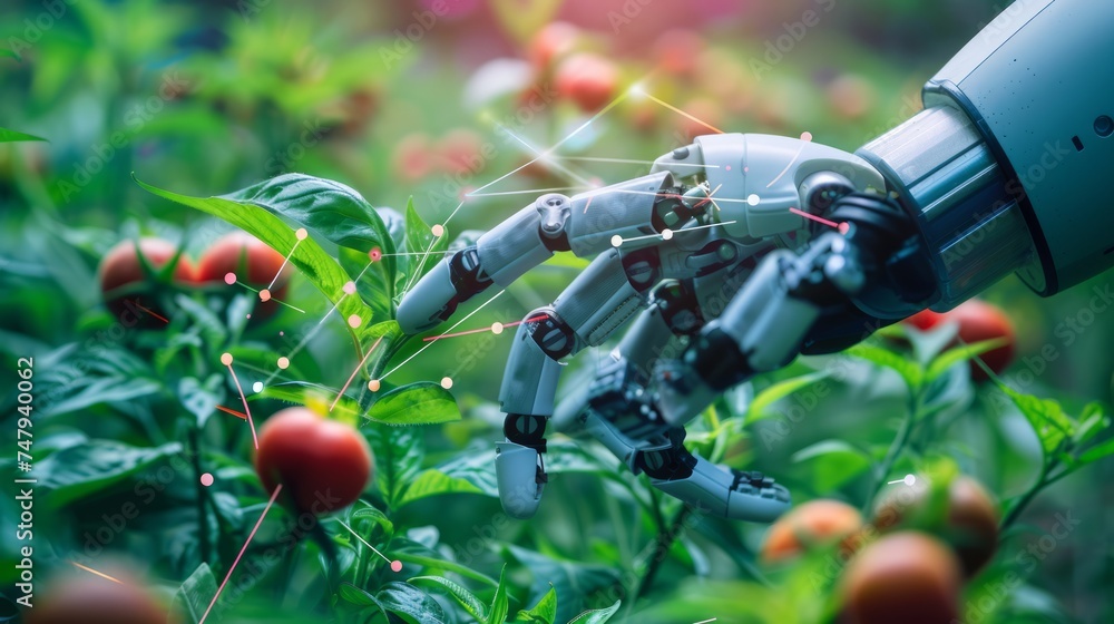 Aufkleber advancements in artificial intelligence and machine learning are transforming to agriculture farming