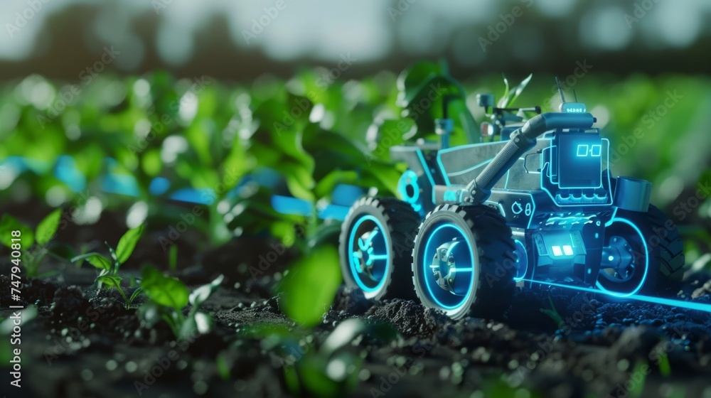 Poster advancements in artificial intelligence and machine learning are transforming to agriculture farming