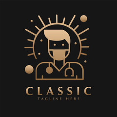 Doctor icon design template vector vector template